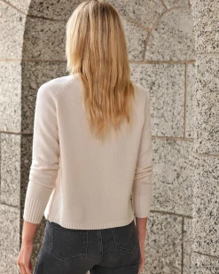 Cashmere Blend Hand Embroidered Sweater^Pure Collection Best