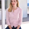 Cashmere Crew Neck Cardigan^Pure Collection Sale