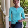 Cashmere Crew Neck Cardigan^Pure Collection Online