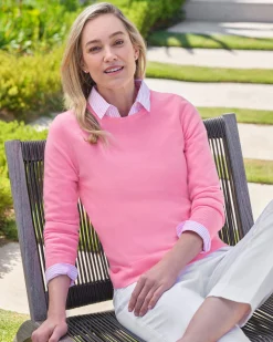 Cashmere Crew Neck Sweater^Pure Collection Discount