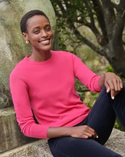 Cashmere Crew Neck Sweater^Pure Collection Sale