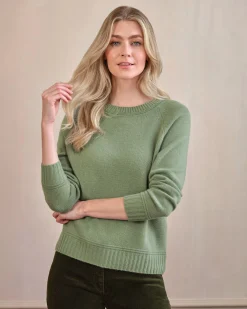 Cashmere Lofty Raglan Sleeve Jumper^Pure Collection Hot