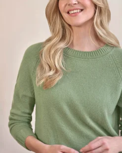 Cashmere Lofty Raglan Sleeve Jumper^Pure Collection Hot