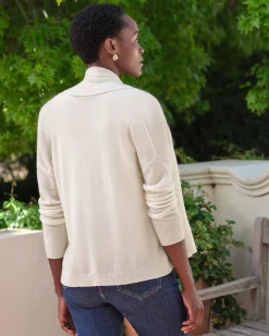 Cashmere Short Edge To Edge Cardigan^Pure Collection Sale
