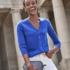 Cashmere V Neck Cardigan^Pure Collection New