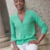 Cashmere V Neck Cardigan^Pure Collection Online