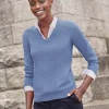 Cashmere V Neck Sweater^Pure Collection Hot