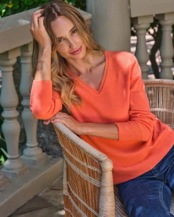 Cashmere V Neck Sweater^Pure Collection Clearance