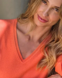 Cashmere V Neck Sweater^Pure Collection Clearance