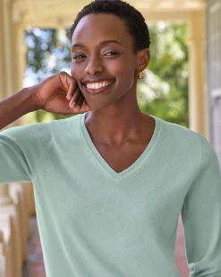 Cashmere V Neck Sweater^Pure Collection Outlet