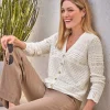 Cotton Pretty Lace Cardigan^Pure Collection New