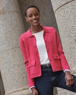 Cotton Wool Blend Milano Jacket^Pure Collection Outlet