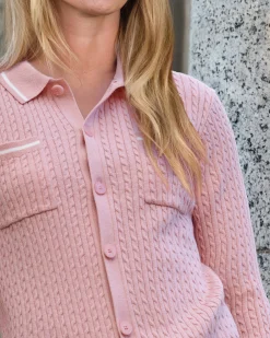 Cotton Wool Mini Cable Cardigan^Pure Collection Discount