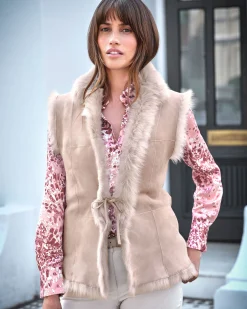 Fur Gilet^Pure Collection Clearance
