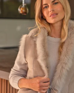 Fur Gilet^Pure Collection Clearance