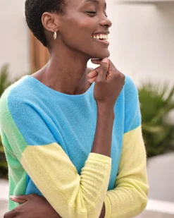 Gassato Cashmere Colour Block Sweater^Pure Collection Outlet