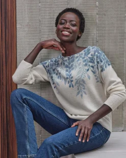 Gassato Floral Cascade Sweater^Pure Collection Best