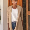 Gassato Lightweight Cashmere Swing Cardigan^Pure Collection Clearance