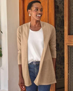 Gassato Lightweight Cashmere Swing Cardigan^Pure Collection Clearance