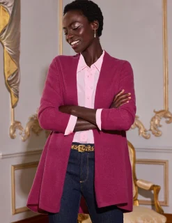 Gassato Lightweight Cashmere Swing Cardigan^Pure Collection Sale