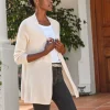Gassato Lightweight Cashmere Swing Cardigan^Pure Collection New