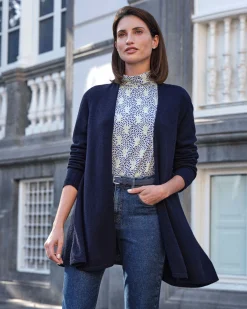 Gassato Lightweight Cashmere Swing Cardigan^Pure Collection New