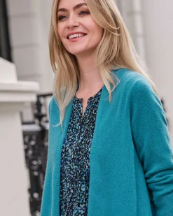Gassato Lightweight Cashmere Swing Cardigan^Pure Collection Sale