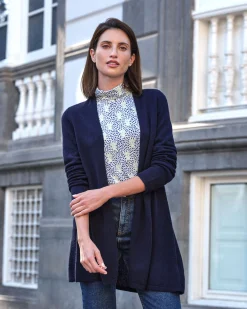 Gassato Lightweight Cashmere Swing Cardigan^Pure Collection New