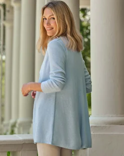 Gassato Lightweight Cashmere Swing Cardigan^Pure Collection Clearance