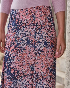 Godet Bias Skirt^Pure Collection Hot