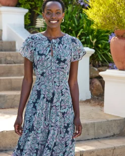 Knot Front Dress^Pure Collection Fashion