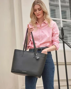 Leather Tote Bag^Pure Collection Sale