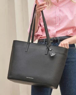 Leather Tote Bag^Pure Collection Sale