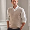 Mens Cashmere Slipover^Pure Collection Sale