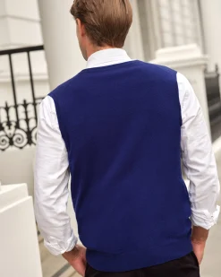 Mens Cashmere Slipover^Pure Collection Outlet