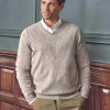 Mens Cashmere V Sweater^Pure Collection Sale