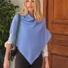 Organic Cashmere Gassato Poncho^Pure Collection Best