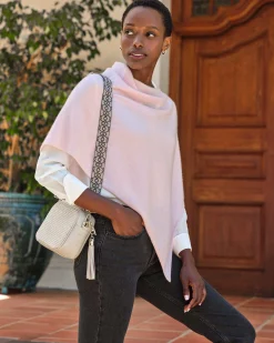 Organic Cashmere Gassato Poncho^Pure Collection Best