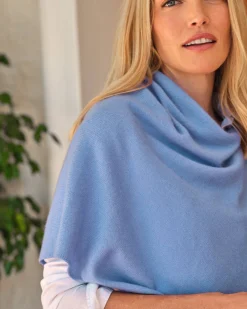 Organic Cashmere Gassato Poncho^Pure Collection Best