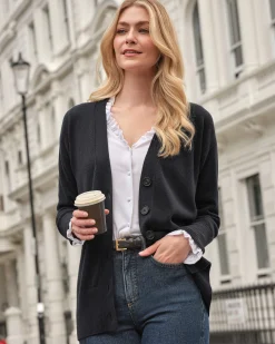 Pure Cashmere Boyfriend Cardigan^Pure Collection Hot