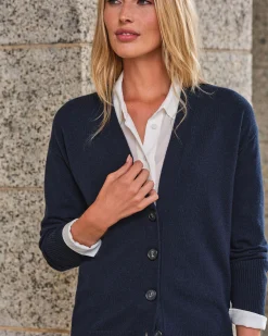 Pure Cashmere Boyfriend Cardigan^Pure Collection Sale