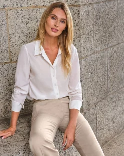 Pure Washed Silk Shirt^Pure Collection Discount