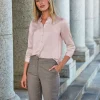 Sand Washed Pure Silk Satin Blouse^Pure Collection Best
