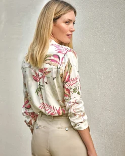 Sand Washed Pure Silk Satin Blouse^Pure Collection Online
