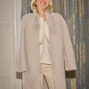 Shearling Reversible Coat^Pure Collection Clearance