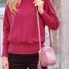Soft Leather Bag With Tassel^Pure Collection Clearance