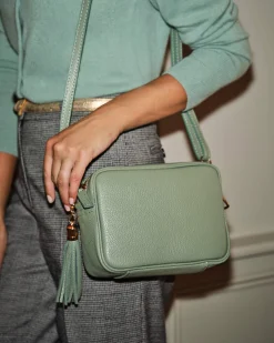 Soft Leather Bag With Tassel^Pure Collection Outlet