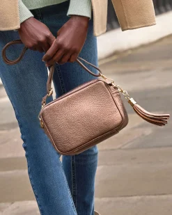 Soft Leather Bag With Tassel^Pure Collection Best