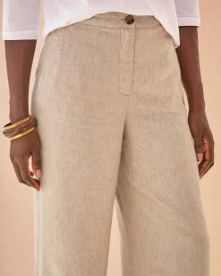 Textured Linen Trouser^Pure Collection Best