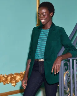 Washed Velvet Jacket^Pure Collection Online